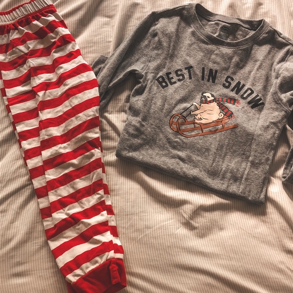 Old Navy Other - Girls Old Navy "Best In Snow" Pajama Set